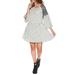 Free People Dresses | New Free People Lola Embroidered Mini Dress Sz Small Black/White | Color: Black/White | Size: S