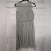 J. Crew Dresses | J. Crew Clara Silk Dress In Silk, Dusty Shale | Color: Gray/Green | Size: 10