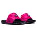 Nike Shoes | Nike Be True Fanny Pack Slides With Pride Flags Nwt (Size 9) | Color: Black/Pink | Size: 9