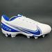 Nike Shoes | Nike Vapor Edge Shark Mens Size 10.5 Football Cleats Blue White Cd0074-101 | Color: Blue/White | Size: 10.5