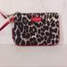 Coach Bags | Coach Park Ocelet Small Wristlet | Color: Black/Red | Size: 6" X 4.5"