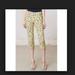 Anthropologie Pants & Jumpsuits | Anthropologie Cartonnier Womens Crop Capri Pants | Color: Blue/Yellow | Size: 4