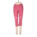 Victoria Sport Active Pants - Mid/Reg Rise: Pink Activewear - Women's Size Small