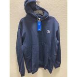 Adidas Tops | Adidas Essential Hoody Sweatshirt Men Sz 2xl Pullover Night Indigo Blue Hoodie | Color: Blue | Size: Xxl