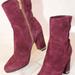 Michael Kors Shoes | Michael Kors Mk Designer Womens Suede Booties Heels Ankle Boots Size 5 M | Color: Gold/Red | Size: 5