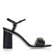 Gucci Shoes | Gucci Heel Sandals | Color: Black | Size: 8