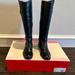 Coach Shoes | Coach Mulan Calf Knee High Riding Boots Size 8 | Color: Black/Silver | Size: 8