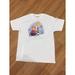 Disney Tops | Disney Frozen T-Shirt Womens Medium Short Sleeve Cotton Shirt Elsa And Anna | Color: White | Size: M