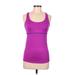 C9 By Champion Active Tank Top: Purple Solid Activewear - Women's Size Medium