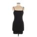Forever 21 Cocktail Dress - Party Square Sleeveless: Black Print Dresses - Women's Size Medium