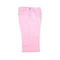 Justice Jeans Jeans - Mid/Reg Rise: Pink Bottoms - Kids Girl's Size 10 - Pink Wash