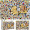 ALKOY 1000 Piece Jigsaw Puzzle，Anime Die Simpsons，Woodenpuzzle，Adult Educational Intellectual Decompression Toy Puzzles Fun Family Game for Adult Children/Anime Die Simpsons-185/1000 Wooden Puzzles