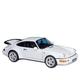 LUgez Scale Diecast Car 1:18 For Porsche 964 Turbo Simulation Car Model Alloy Car Model Die Cast Finished Car Model Collectible Model vehicle (Color : A)