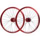 Bicycle Wheel Pair 20''406mm Rim V/Disc Brake Wheel Set Quick Release Hub 24H For 7/18/9/10/10/10/10 Speed