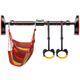 Pull-Up Bars Portable Household Horizontal Bar Without Screw Chin Up Bar, Adult and Child Fitness Bar Ring Swing Set, 72-96cm Adjustable