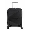 American Tourister Airconic 4-Wheel Cabin Trolley with Front Pocket 55 cm Onyx Black, black