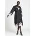 Plus Size Women's Lace And Satin Duster by ELOQUII in Black (Size 18/20)