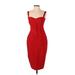 She's Cool Casual Dress - Sheath: Red Dresses - New - Women's Size 5