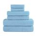 Latitude Run® Rieder 6 Piece 100% Cotton Towel Set in Blue | 9 W in | Wayfair 35135CFFC7C342FBBBC519F4CD4985F9
