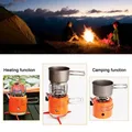 Réchaud à gaz portable pour camping en plein air chauffe-propane chauffe-tente pêche randonnée