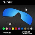OOWLIT Linsen Ersatz Für Oakley Batwolf OO9101 Sonnenbrille Polarisierte-Multi Farben