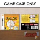 Brain Age: Train Your Brain in Minutes a Day! (Variant 2) | (NDS) Nintendo DS - Game Case Only - No Game