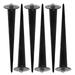 6Pcs Metal Stakes Solar Lights Replacement Spikes Path Light Stakes Replacements Yard Light Stakes