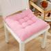 TUTUnaumb Thick Soft Seat Cushion Square Chair Pad for Carpet Indoor Outdoor 15.74 Ã—15.74 Garden Patio Seat Cushion Bar Stool Pad Office Chair Seat Cushion Pads for Dining Chairs-Pink