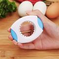 GERsome Egg Shell Opener Egg topper cutter Egg Cracker Separator for Raw Egg Topper Cutter Boiled Opener Reliable Kitchen Useful Cutter Tools Shell Topper Soft or Hard Boiled Egg