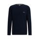 BOSS Herren LS-Shirt Mix & Match mit Logo, DarkBlue, XXL