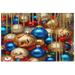 Christmas Balls Jigsaw Puzzles for Adults 500 Piece Puzzles 500 Pieces for Adults Challenging Kids Teens Family Puzzle Game