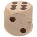 Wooden Dice Large Wood Dice Game Dice Prop Blank Wooden Dice Wooden Point Dice Game Dice