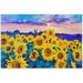 Dreamtimes Oil Painting of Sunflowers Modern Impressionism 1000 Piece Jigsaw Puzzle Wall Artwork Puzzle Games for Adults Teens 29.5 L X 19.7 W