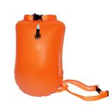 20L Inflatable Safety Swimming Buoy Swim Lifeguard With Waistbelt Thickened (Orange)