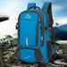 85LCamping Hiking Backpack Travel Backpack Hiking Backpack Outdoor Sports Backpack Travel Bag Suitable For Mountaineering Camping Trips Blue