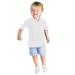 Gubotare Toddler School Shirts Boys Polo Shirt Classic Fit Short Sleeve Pique Polo Comfort Stretch Golf Shirt for Boys (White 11-12 Years)