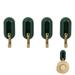 Adhesive Hooks Wall Hooks Key Hooks for Wall Decorative Key Holder Rack Self Adhesive Wall Hooksgreen