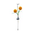 Fnochy Solar Garden Lights Clearance Led Taraxacum Flower Lamp Solar Energy 3led Lamp New Solar Color Color Changing Flower Ball Lamp Ground Plug Lamp