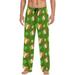 St. Patrick s Day Lucky Grass Mens Pajama Pants Set Bottoms Lounge Sleepwear PJs with Pockets Men s Lightweight Pajama Bottoms with Custom Print Small