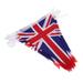 1 Set UK Flags United Kingdom Small String Flag Banner Union Jack Pennant Banner for Grand Opening National Sports Events Party Festival Decor