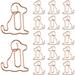 25 Pcs Cat Paper Clip Bookmark Office Supplies Clips Cute Fun School Animal Shape Creative