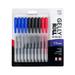 SAKURA Gelly Roll Retractable Gel Pens Colored - Classic Color Set - Medium Point Ink Pen for Journaling Art or Drawing - Colored Gel Pens with Black Blue & Red Ink - 10 Pack