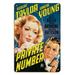 Private Number - starring Loretta Young and Robert Taylor - Vintage Film Movie Poster c.1936 - 8 x 12 inch Vintage Wood Art Sign