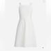 J. Crew Dresses | J.Crew Nwot Squareneck A-Line Dress In Stretch Linen Blend | Color: White | Size: 00