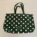 Kate Spade Bags | Kate Spade Large Tote Bag Green White Polka Dot Brand New In Original Packaging | Color: Green | Size: Os