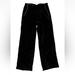 Free People Pants & Jumpsuits | Free People Sign Of The Times Black Velvet Gold Trim Pants Nwot New Size 0 | Color: Black/Gold | Size: 0