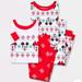 Disney Pajamas | Disney Minnie & Mickey Mouse 4 Piece Pajamas | Color: Red/White | Size: Various