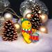Disney Holiday | Boxed Disney Characters Grolier Christmas Winnie The Pooh Ornament #110 | Color: Red/Yellow | Size: Os