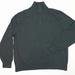 J. Crew Sweaters | J Crew Dark Gray Cotton Mock Neck Pullover 1/4 Zip Long Sleeve Sweater Men's Siz | Color: Gray | Size: L