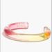 Madewell Jewelry | Madewell Ombr Resin Cuff Bracelet | Color: Orange/Pink | Size: Os